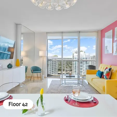 Mvr - Top-Tier Brickell High-Rise Stay